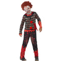 Luxe Zombie Clown Jongen Kostuum