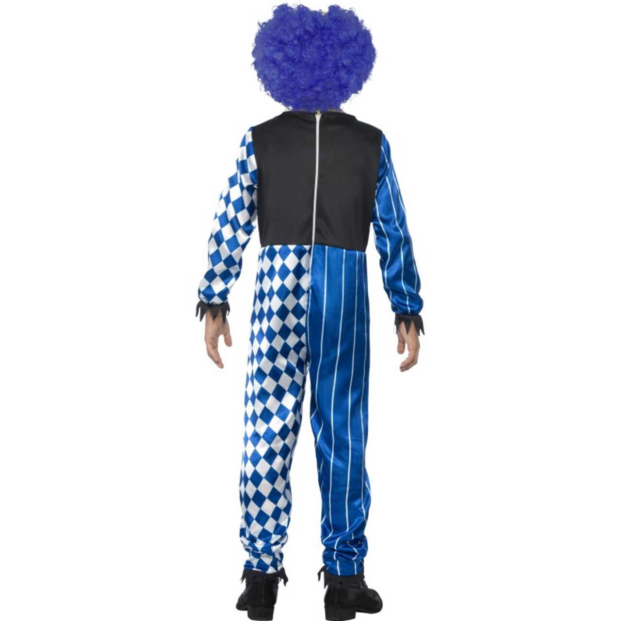 Op deze afbeelding zie je een Kostuums, van het merk Smiffy's. Zombie Sinistere Clown Jongen Kostuum