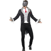 Op deze afbeelding zie je een Kostuums, van het merk Smiffy's. Luxe Grote Boze Wolf Man Kostuum