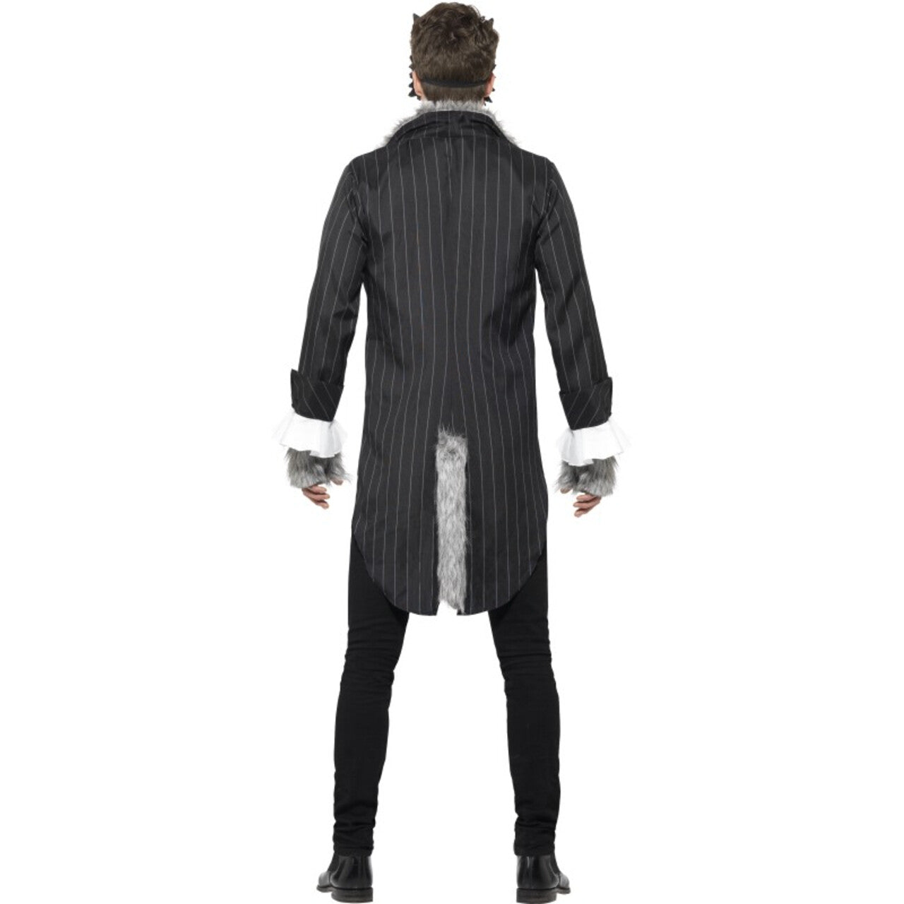 Op deze afbeelding zie je een Kostuums, van het merk Smiffy's. Luxe Grote Boze Wolf Man Kostuum