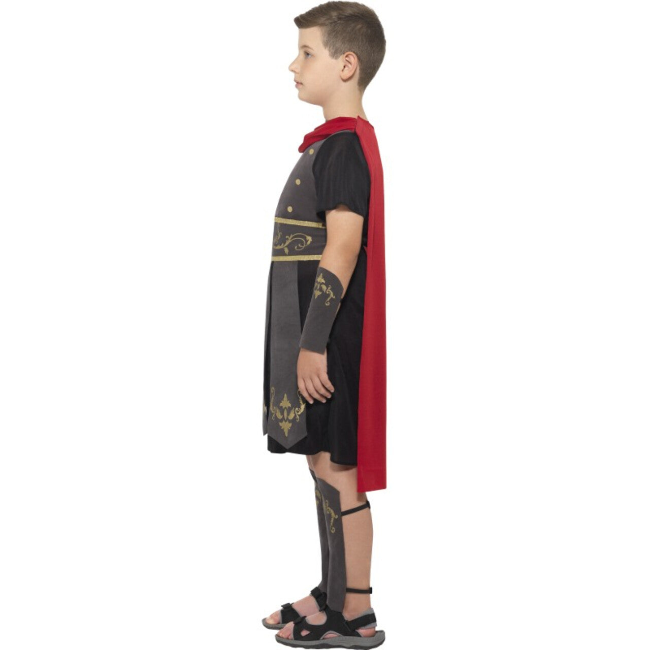 Op deze afbeelding zie je een Kostuums, van het merk Smiffy's. Romeinse Soldaat Jongen Kostuum