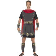 Op deze afbeelding zie je een Kostuums, van het merk Smiffy's. Romeinse Gladiator Enrique Man Kostuum