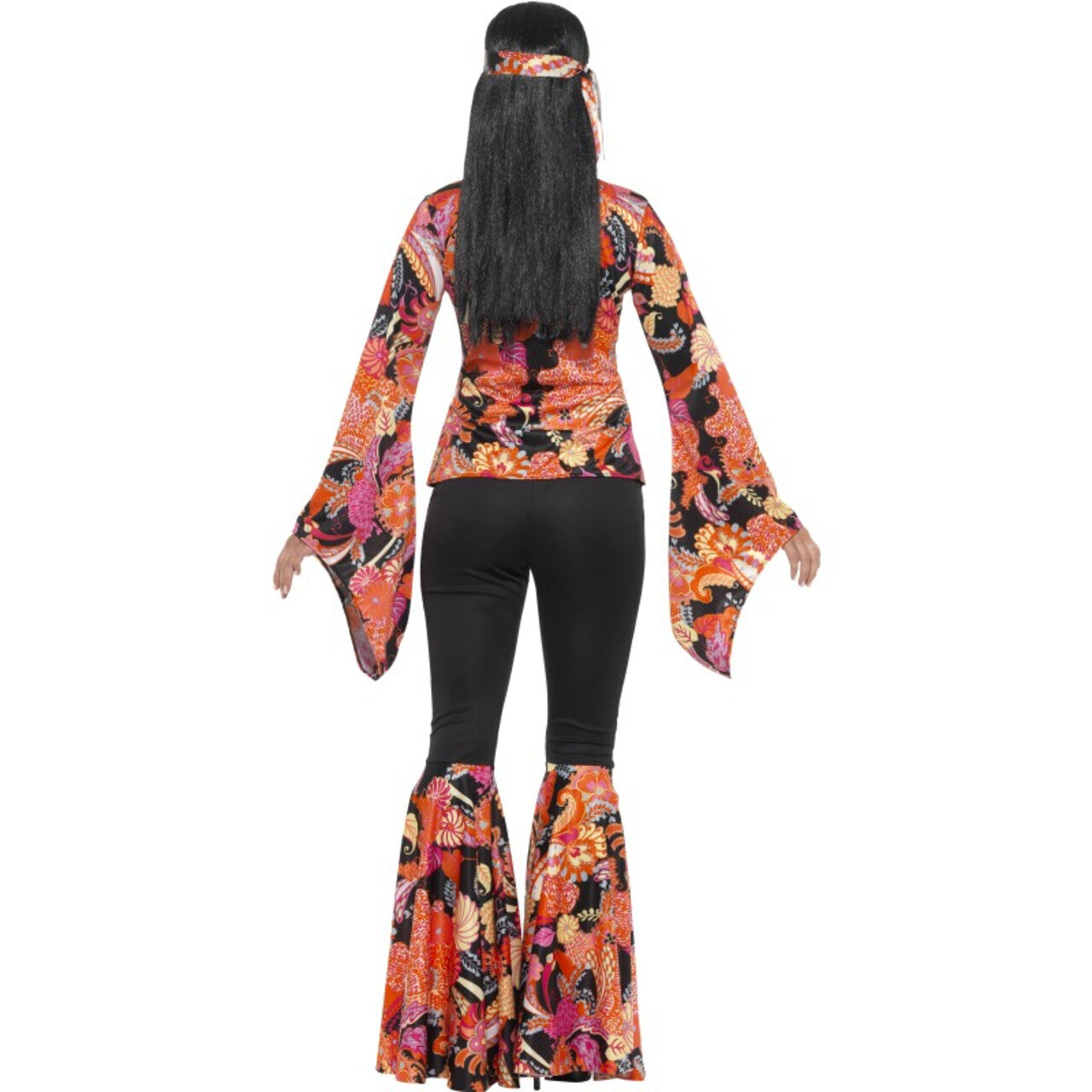 Op deze afbeelding zie je een Kostuums, van het merk Smiffy's. Hippie Emma-Lee Vrouw Kostuum