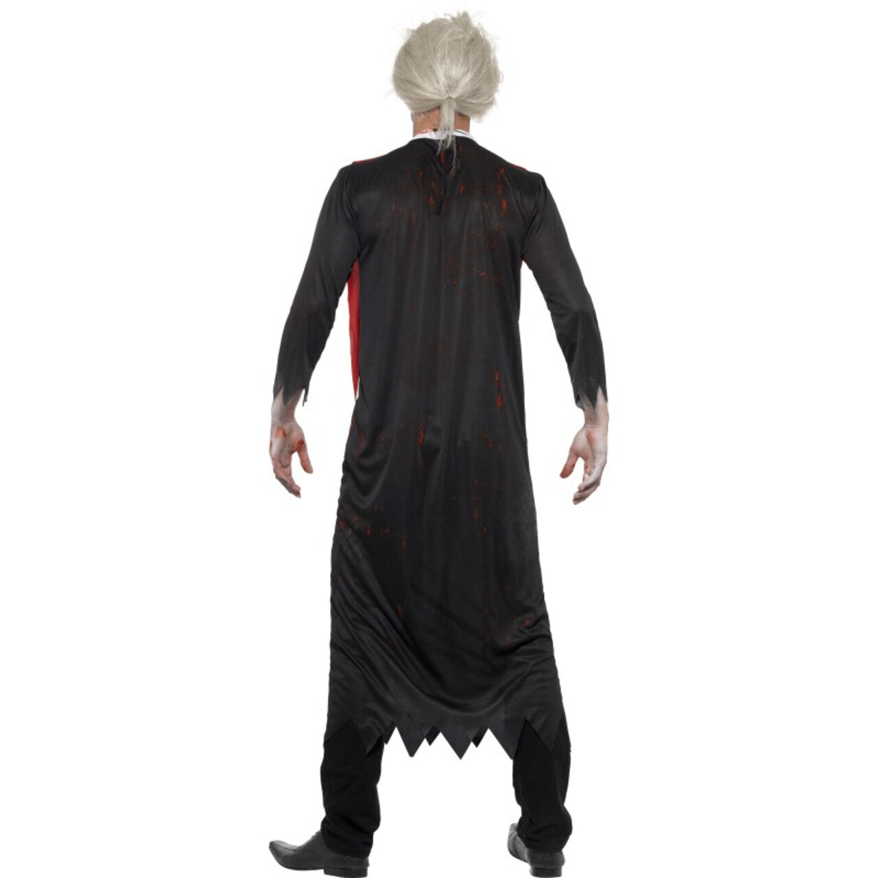 Op deze afbeelding zie je een Kostuums, van het merk Smiffy's. Zombie Priester Carlo Man Kostuum