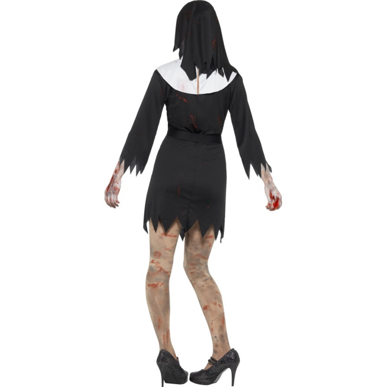 Op deze afbeelding zie je een Kostuums, van het merk Smiffy's. Zombie Non Carletta Vrouw Kostuum
