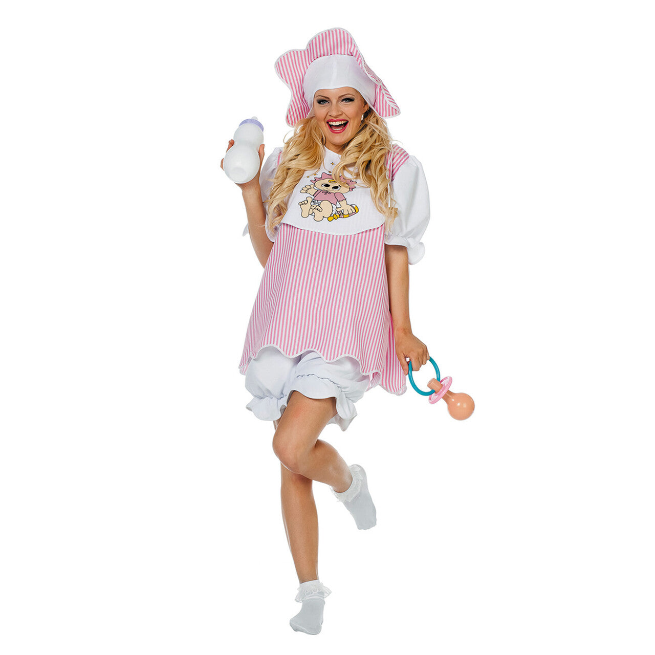 Op deze afbeelding zie je een Kostuums, van het merk Wilbers. Ondeugende Baby Girl Vrouw Kostuum