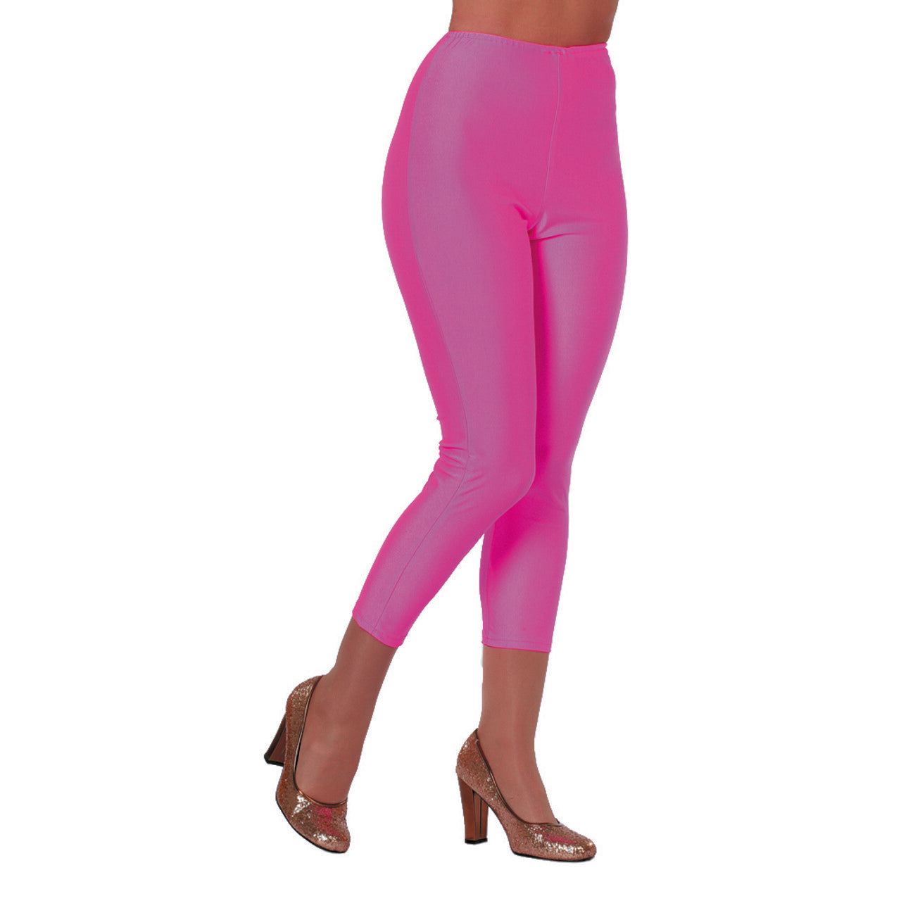 Op deze afbeelding zie je een Kostuums, van het merk Wilbers. Roze 3 / 4 Legging Vrouw