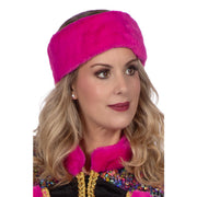 Op deze afbeelding zie je een Accessoires, van het merk Wilbers. Hoofdband Pluche Roze