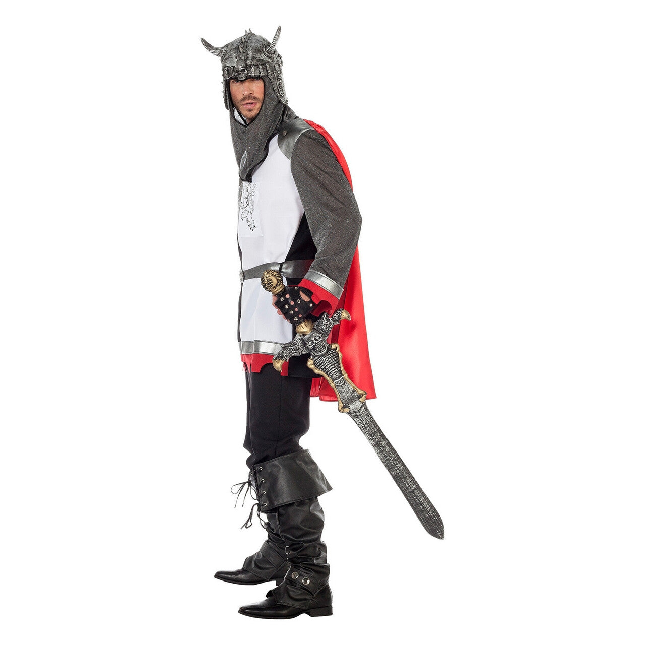 Op deze afbeelding zie je een Kostuums, van het merk Wilbers. Ridder Lionheart Man Kostuum