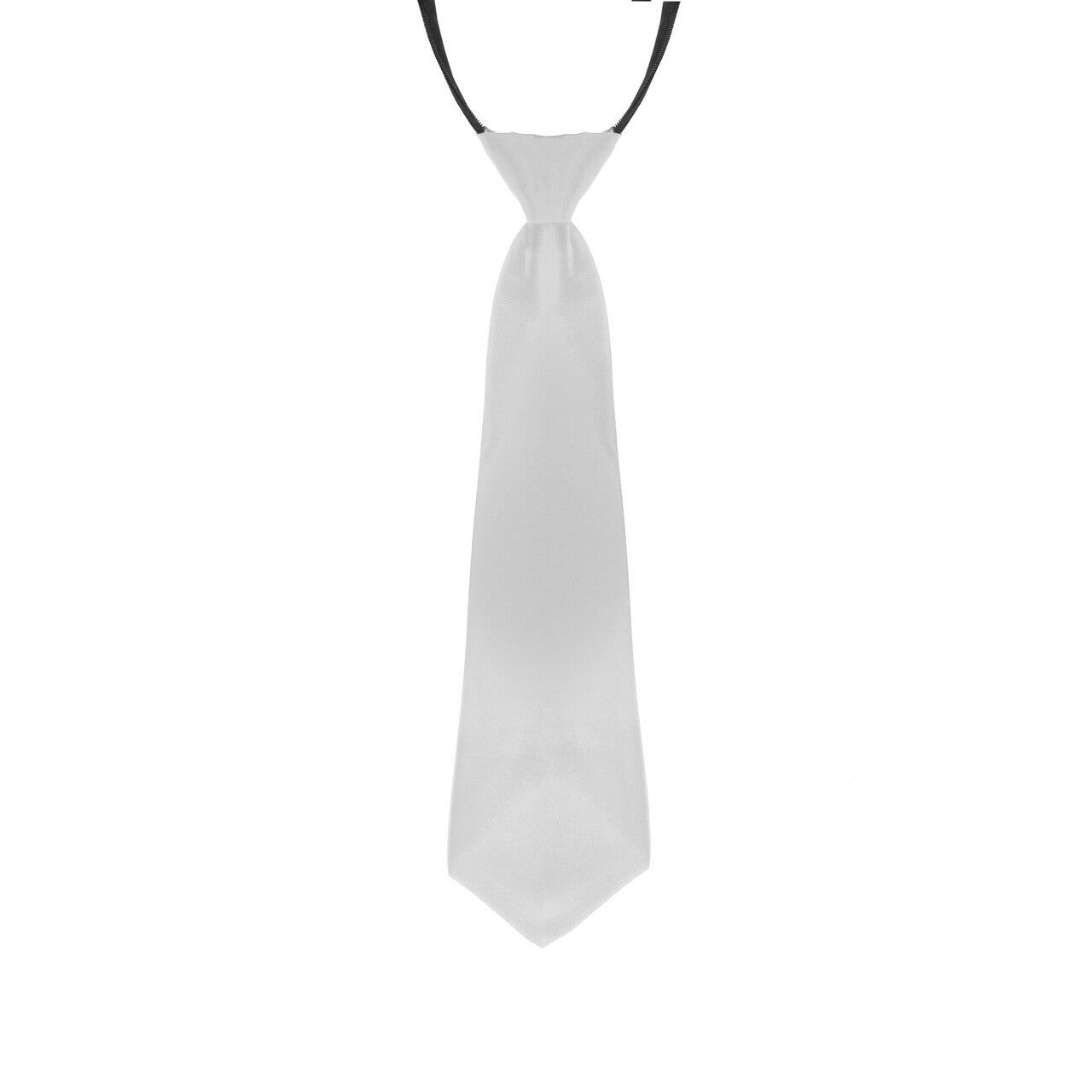 Op deze afbeelding zie je een Accessoires, van het merk Wilbers. Kant En Klare Stropdas Wit