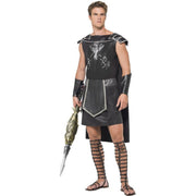 Op deze afbeelding zie je een Kostuums, van het merk Smiffy's. Onverslaanbare Gladiator Man Kostuum