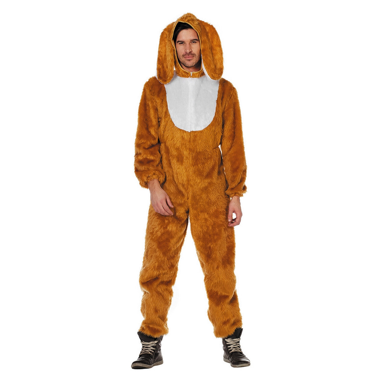 Op deze afbeelding zie je een Kostuums, van het merk Wilbers. Haas Van Pasen Tot Kerst Man Kostuum