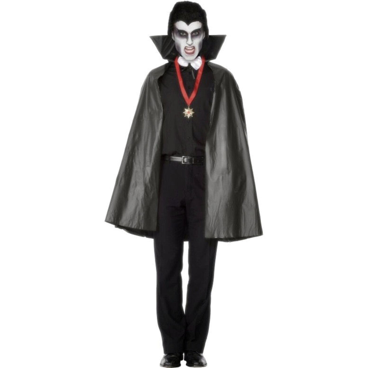 Op deze afbeelding zie je een Accessoires, van het merk Smiffy's. Zwarte Pvc Cape