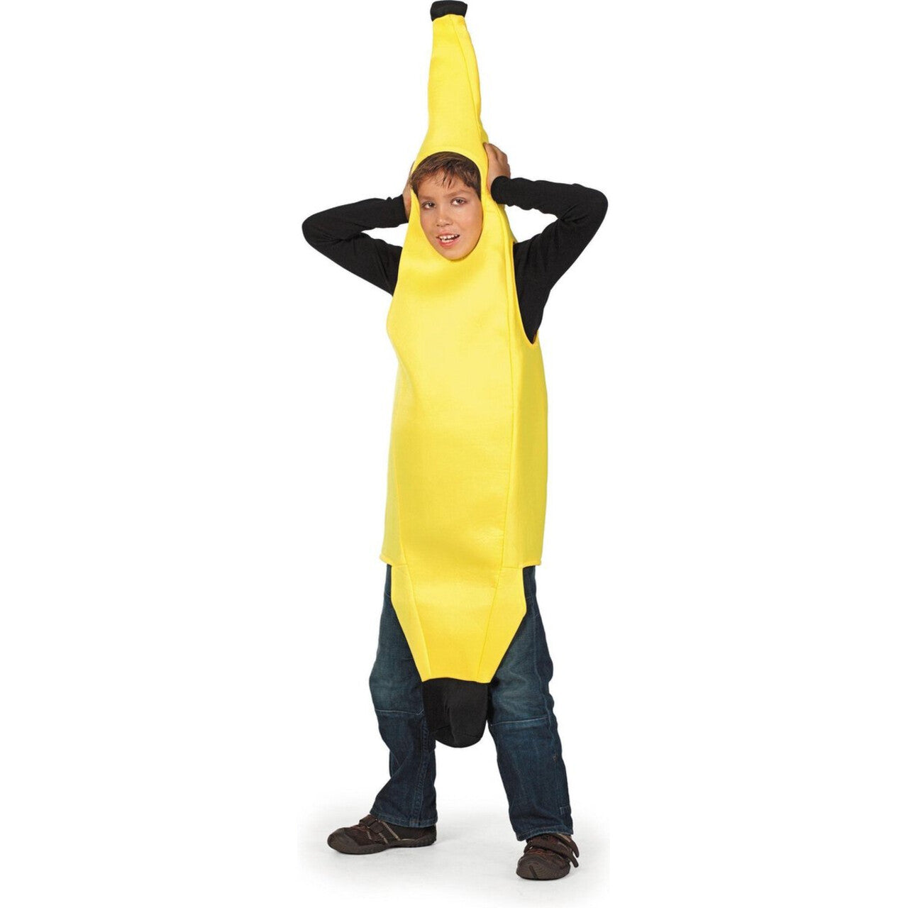 Op deze afbeelding zie je een Kostuums, van het merk Wilbers. Gezonde Banaan ( Kinderen) Jongen Kostuum