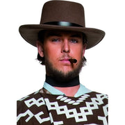 Op deze afbeelding zie je een Accessoires, van het merk Smiffy's. Western Gewapende Gangster Hoed Volwassen