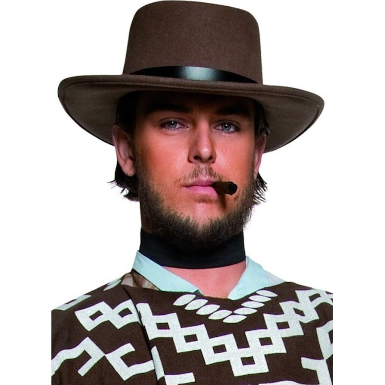 Op deze afbeelding zie je een Accessoires, van het merk Smiffy's. Western Gewapende Gangster Hoed Volwassen