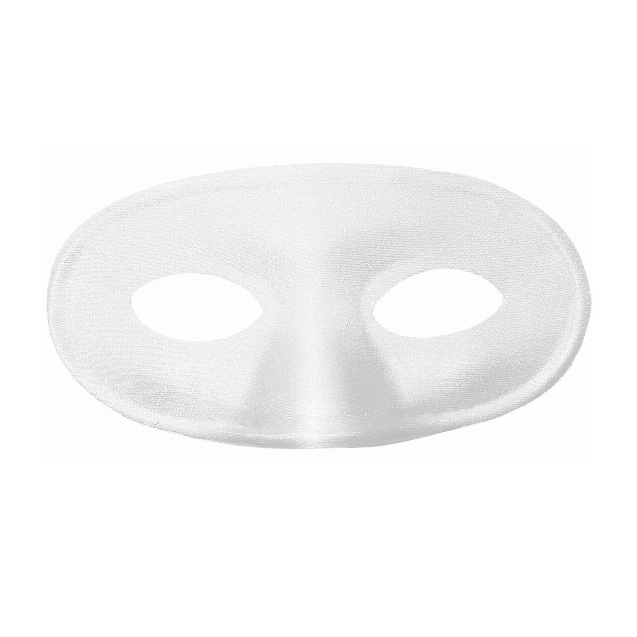 Op deze afbeelding zie je een Accessoires, van het merk Widmann. Ovaal Oogmasker, Mascherina Wit Kind