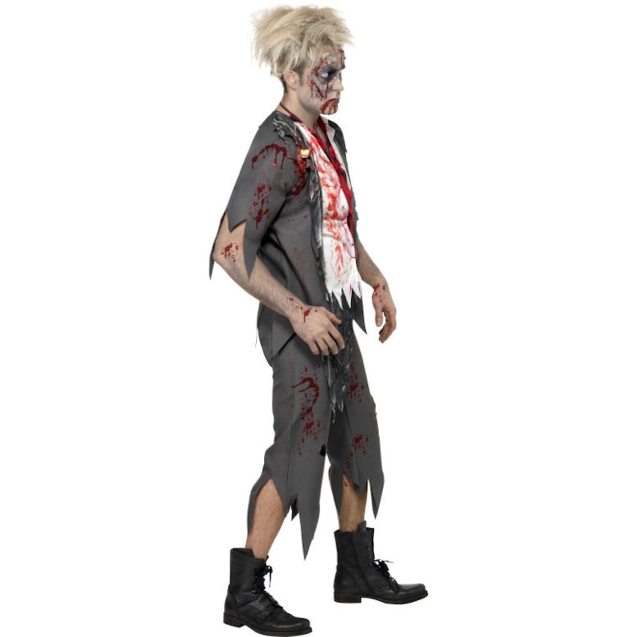 Op deze afbeelding zie je een Kostuums, van het merk Smiffy's. Horror Schooljongen Man Kostuum