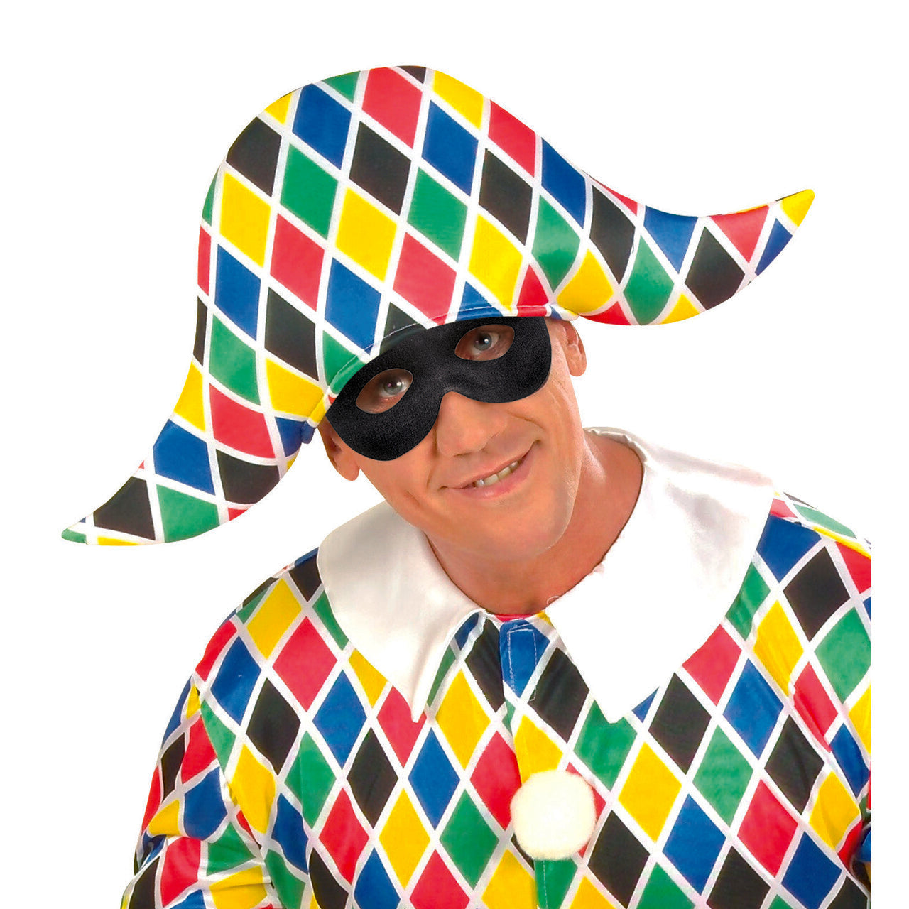 Op deze afbeelding zie je een Accessoires, van het merk Widmann. Klassiek Oogmasker Fantoom, Zwart