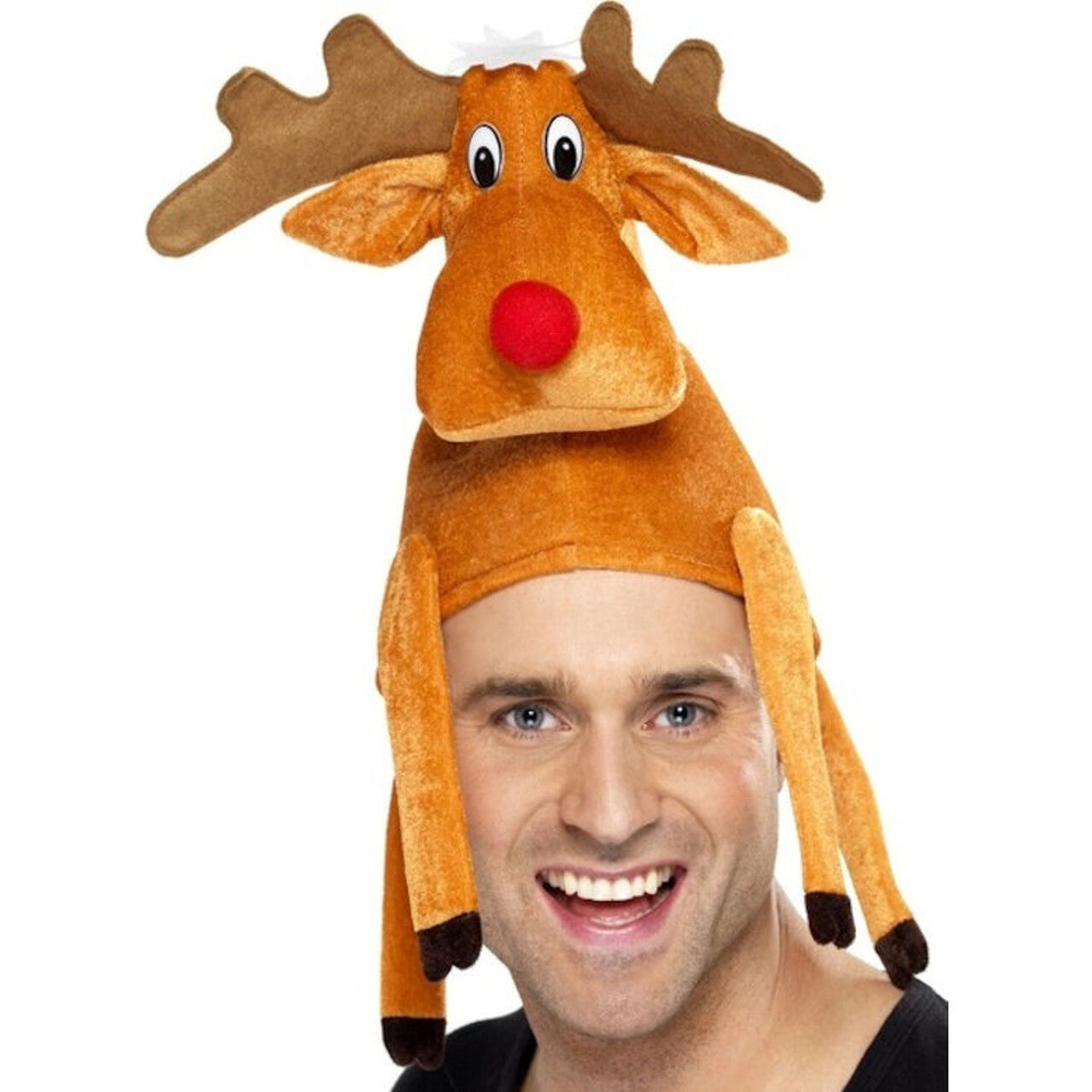 Op deze afbeelding zie je een Accessoires, van het merk Smiffy's. Rendier Hoed