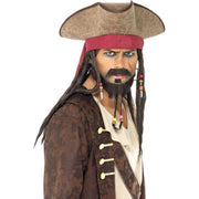 Op deze afbeelding zie je een Accessoires, van het merk Smiffy's. Piratenhoed Met Haar Man