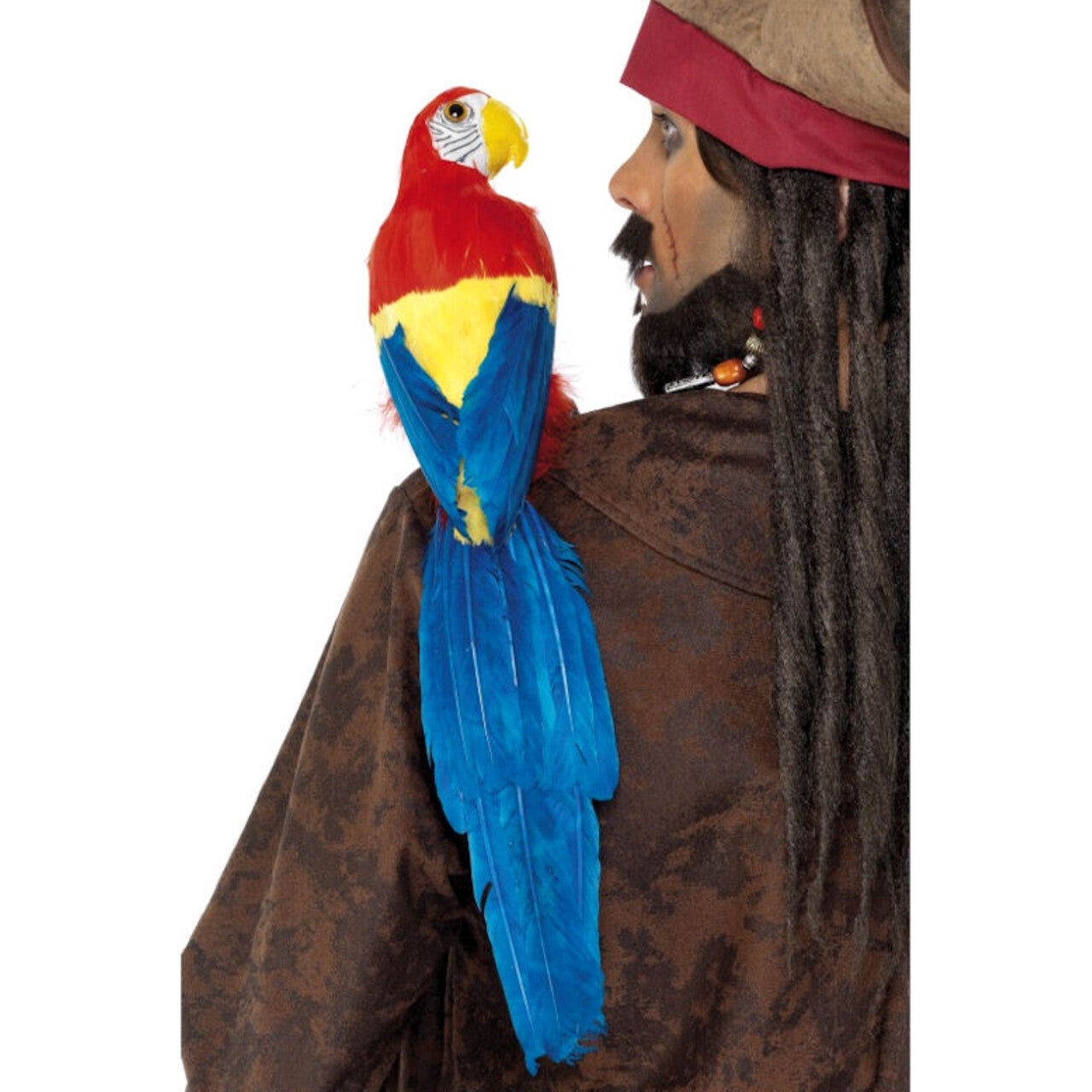 Op deze afbeelding zie je een Decoratie, van het merk Smiffy's. Papegaai