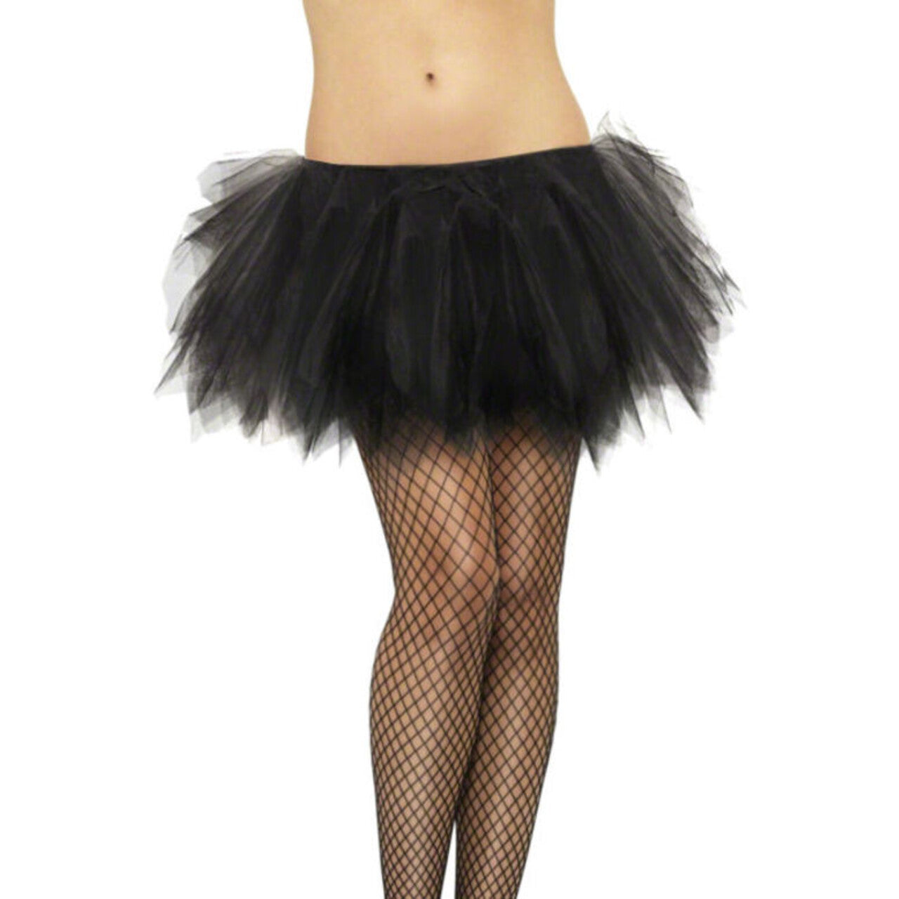 Op deze afbeelding zie je een Accessoires, van het merk Smiffy's. Frilly Zwarte Tutu
