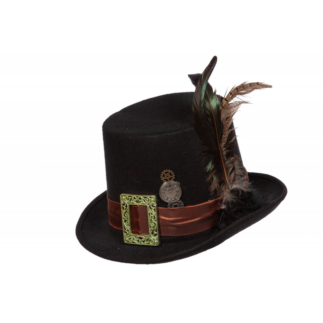 Op deze afbeelding zie je een Accessoires, van het merk Wilbers. Hoed Steampunk Time Traveller