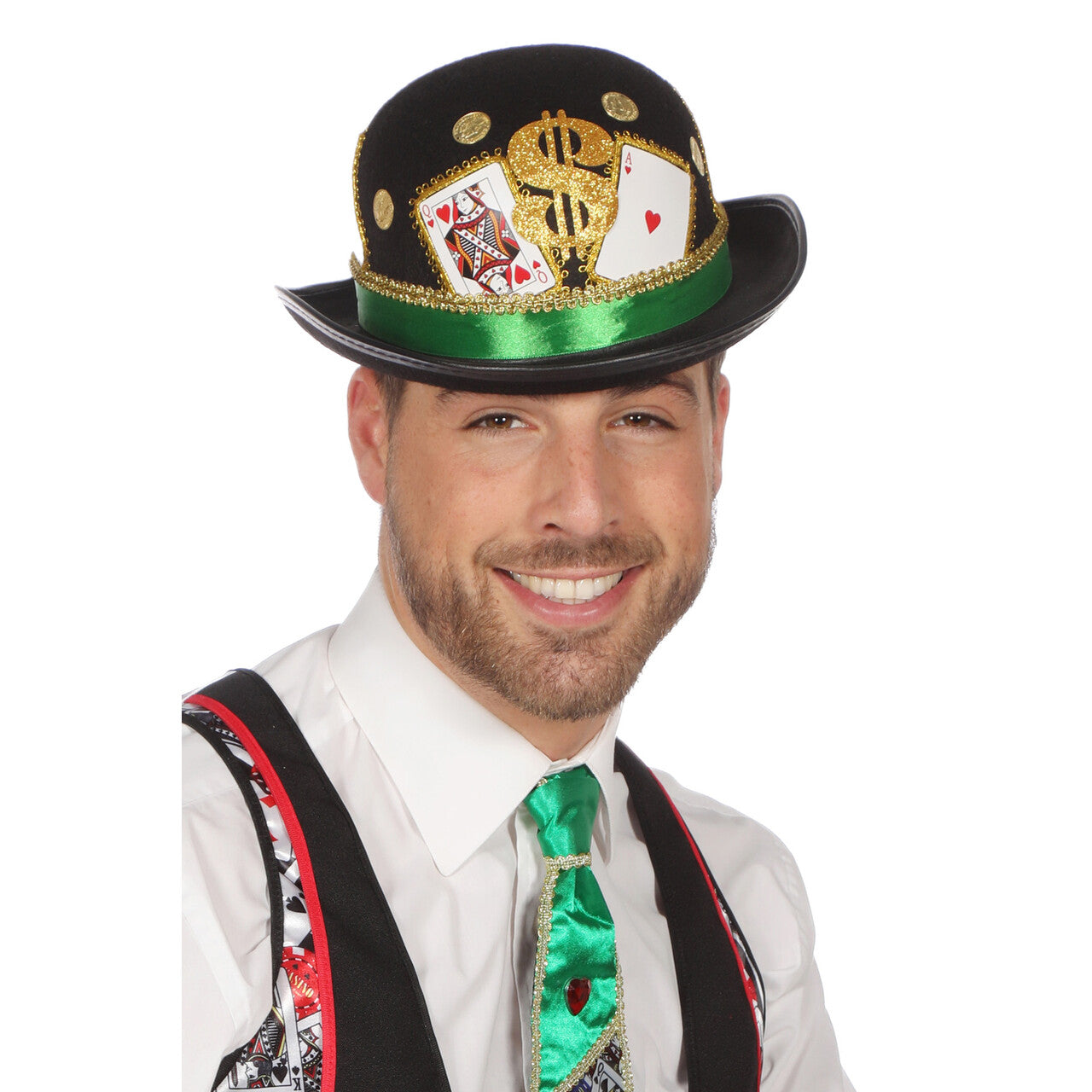 Op deze afbeelding zie je een Accessoires, van het merk Wilbers. Bolhoed Casino Money Maker