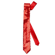 Op deze afbeelding zie je een Accessoires, van het merk Widmann. Stropdas Pailletten Rood