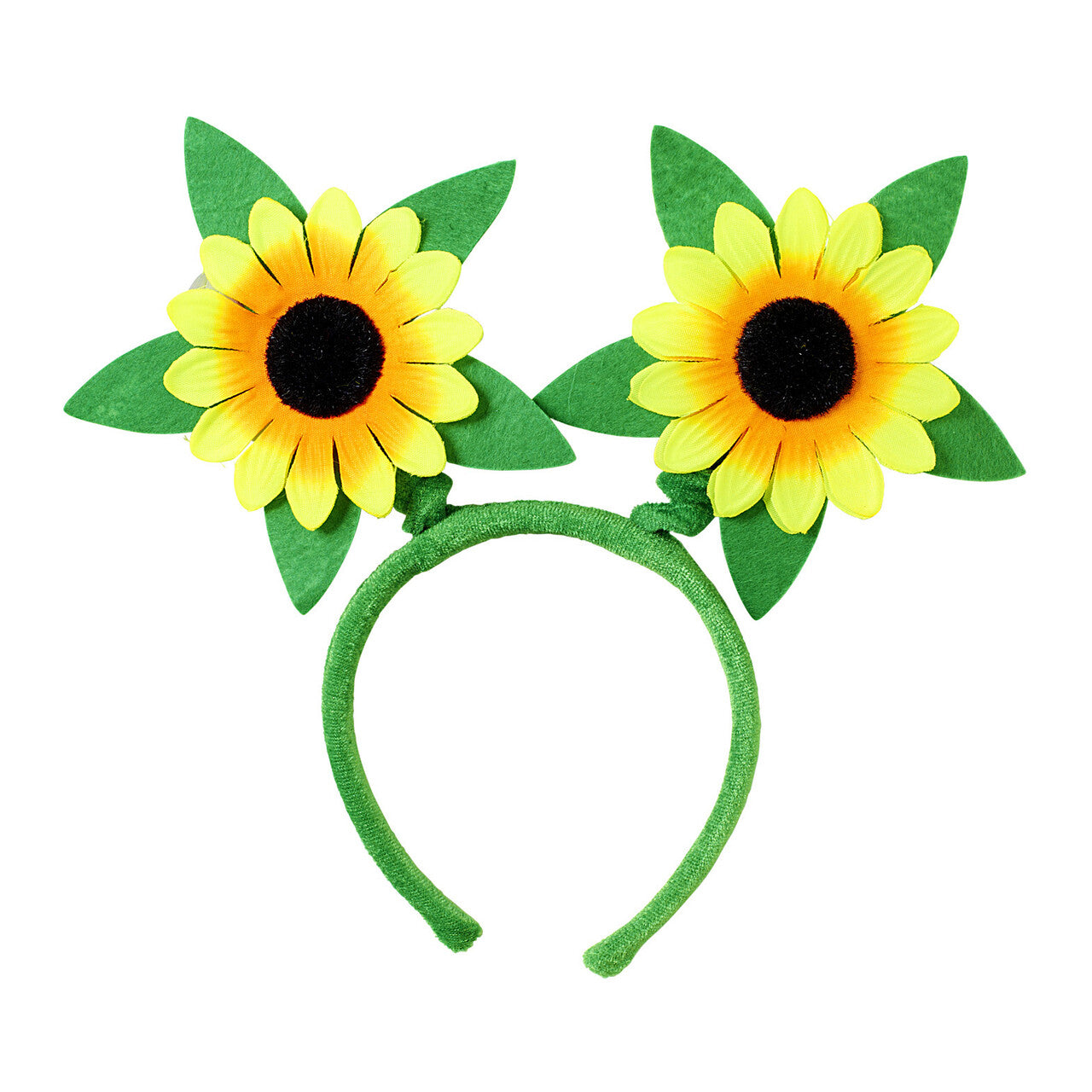Op deze afbeelding zie je een Accessoires, van het merk Widmann. Hoofdband Zonnebloemen