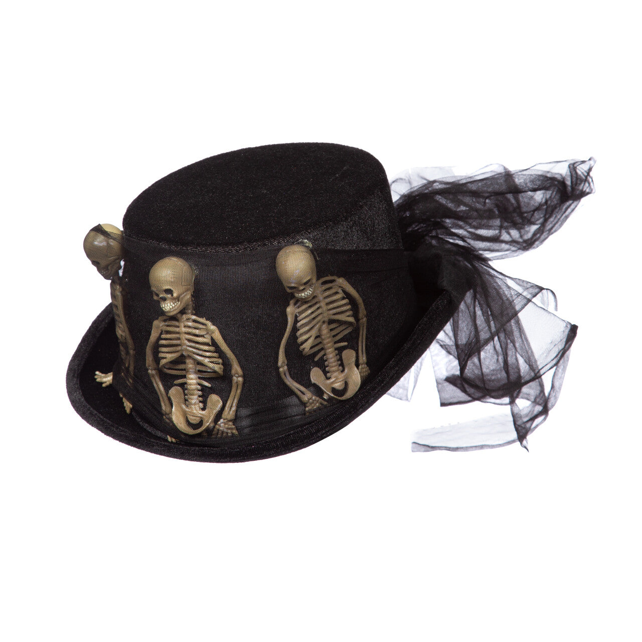Op deze afbeelding zie je een Accessoires, van het merk Wilbers. Hoge Hoed Weduwe Soulcrusher
