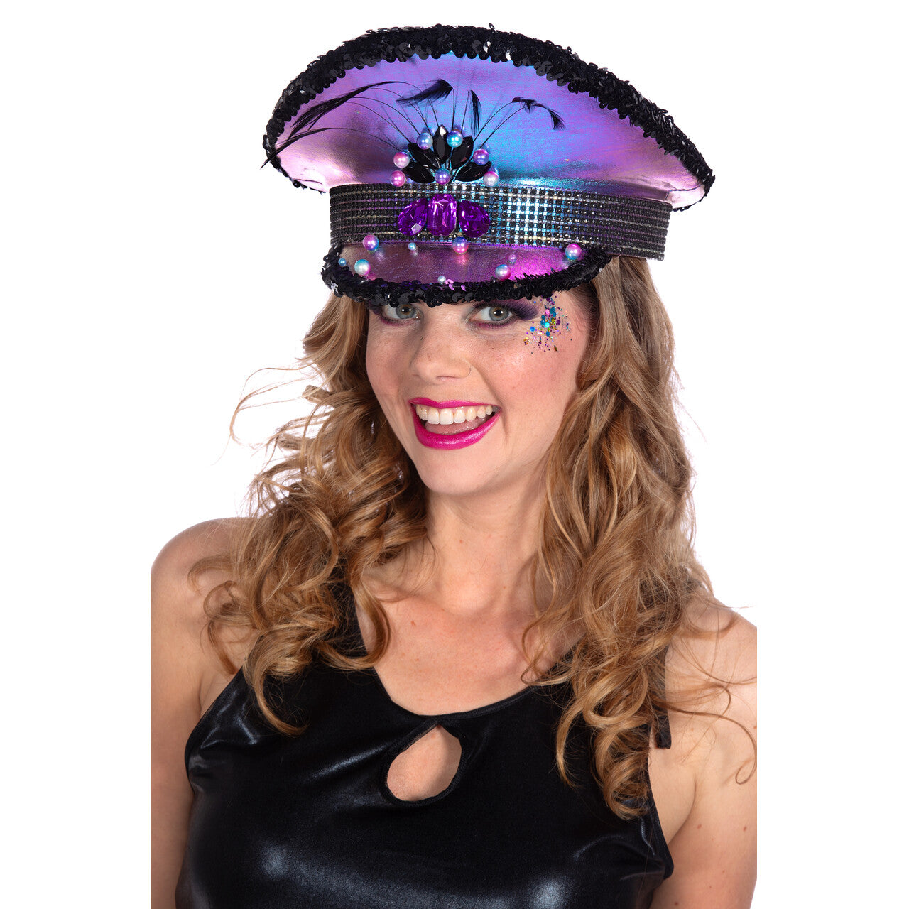 Op deze afbeelding zie je een Accessoires, van het merk Wilbers. Pet Burning Man Extravagant Paars