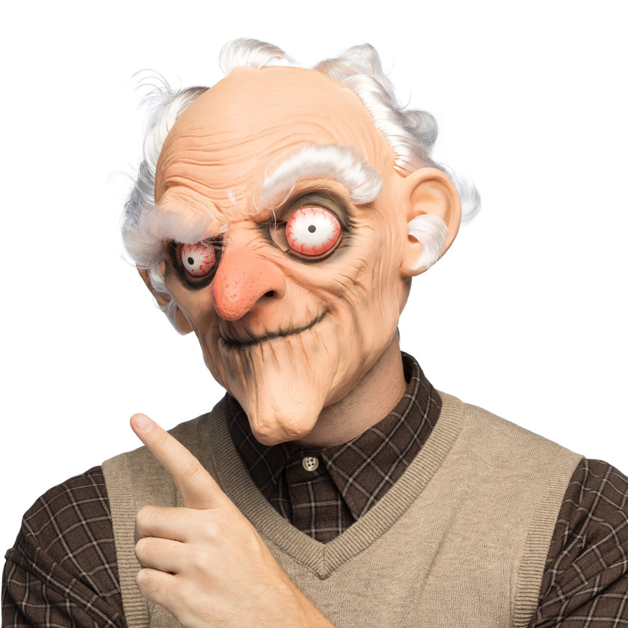 Op deze afbeelding zie je een Accessoires, van het merk Boland. Masker Grumpy Old Man