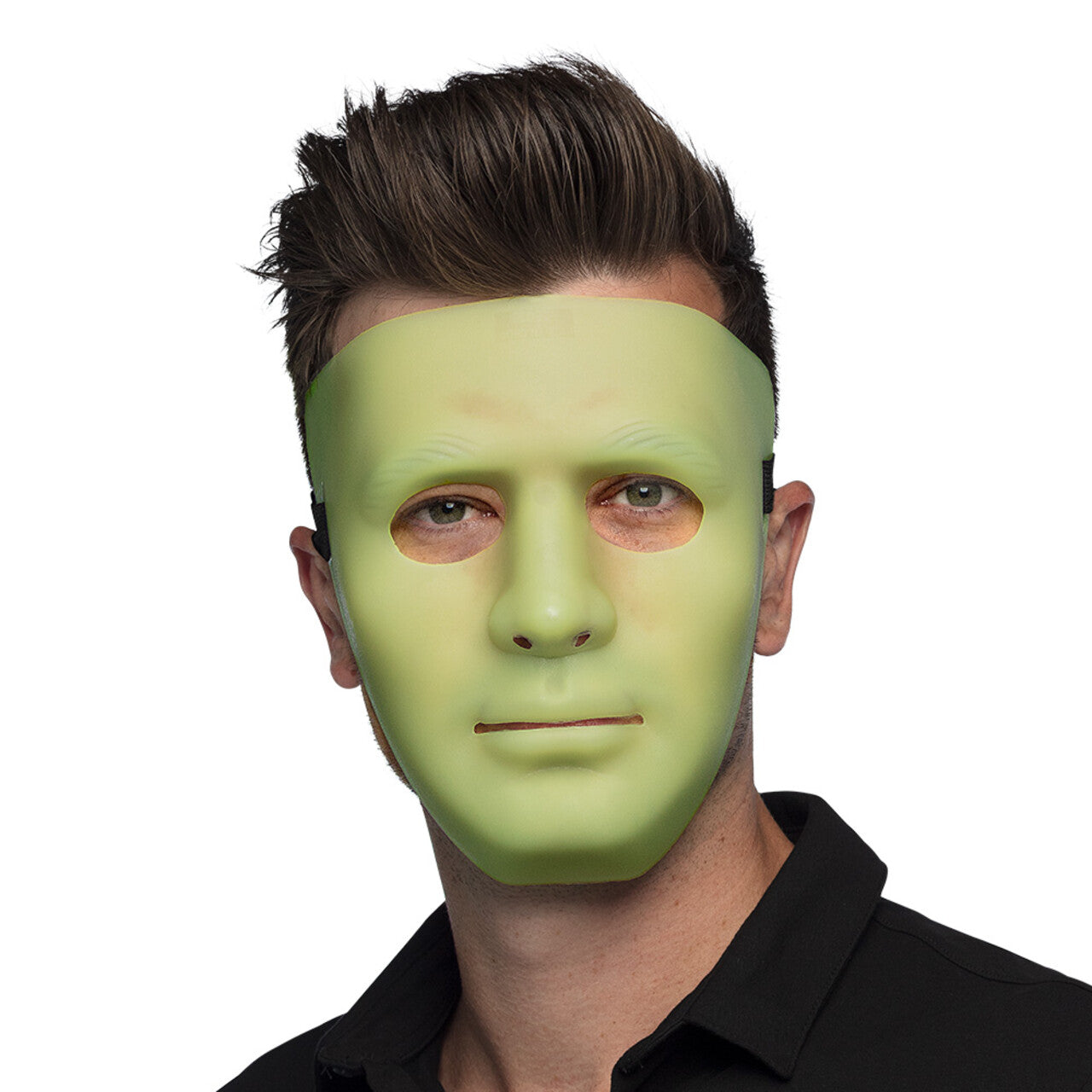 Op deze afbeelding zie je een Accessoires, van het merk Boland. Masker Mime Glow In The Dark