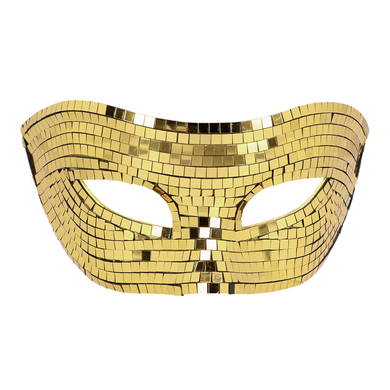Op deze afbeelding zie je een Accessoires, van het merk Boland. Oogmasker Disco Goud