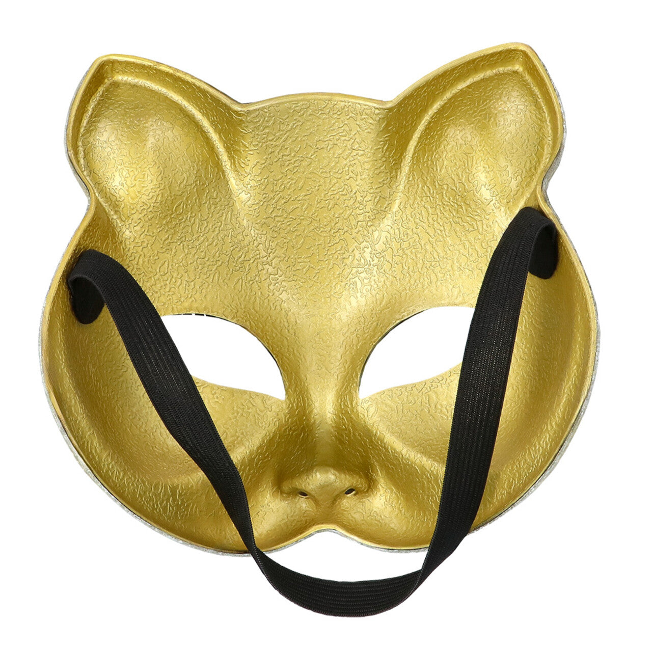 Op deze afbeelding zie je een Accessoires, van het merk Boland. Halfmasker Disco Kat Goud Game Play