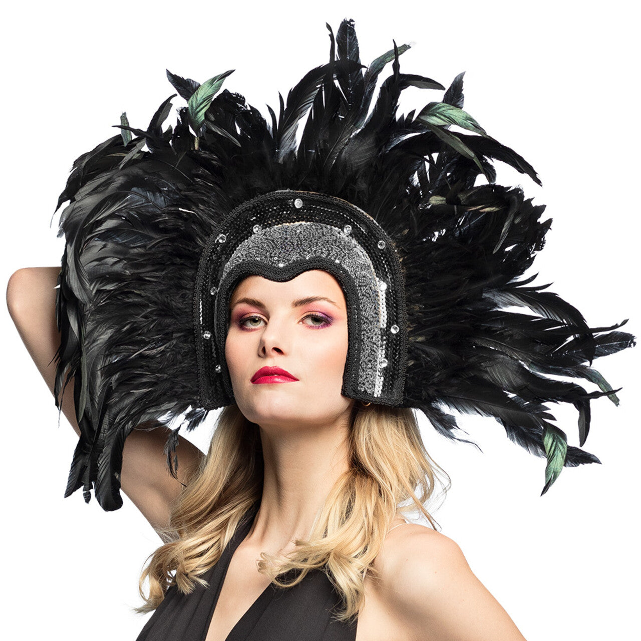 Op deze afbeelding zie je een Accessoires, van het merk Boland. Showtime Hoofdtooi Showgirl Stijl
