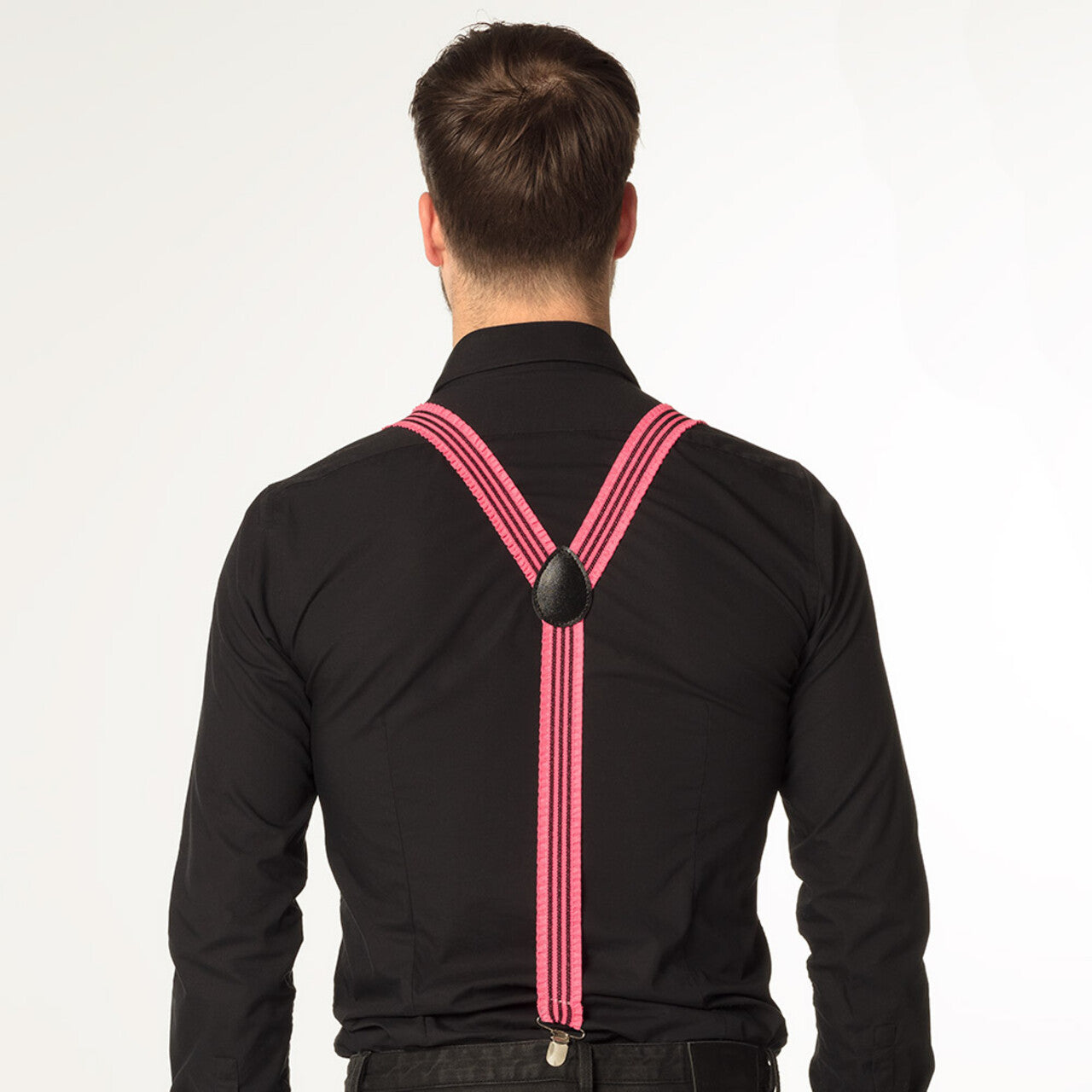 Op deze afbeelding zie je een Accessoires, van het merk Boland. Bretels Neon Roze