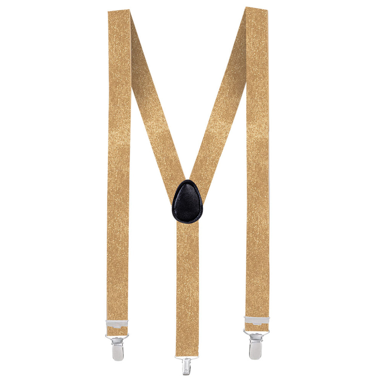 Op deze afbeelding zie je een Accessoires, van het merk Boland. Bretels Goud Glitter Gekte
