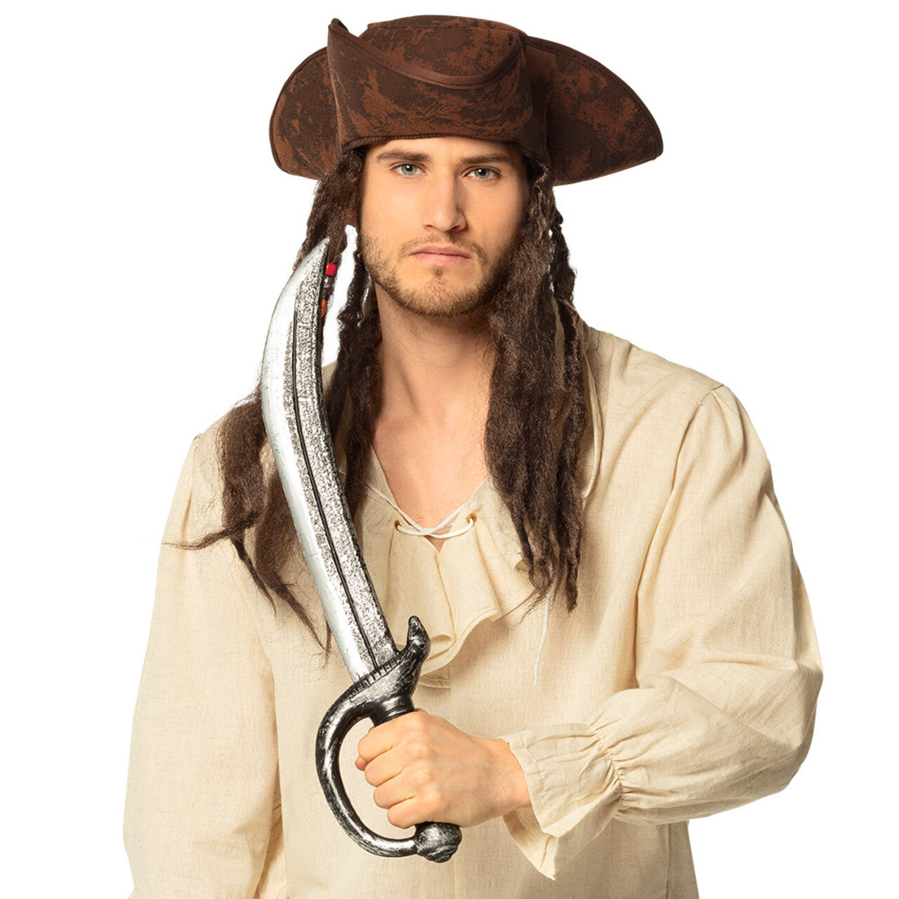 Op deze afbeelding zie je een Accessoires, van het merk Boland. Piratenzwaard De Roestige Wraak