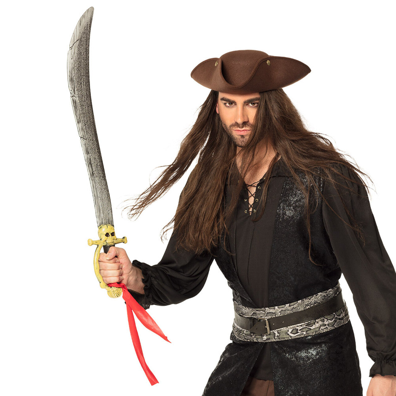 Op deze afbeelding zie je een Accessoires, van het merk Boland. Piratenzwaard Bottenkraker
