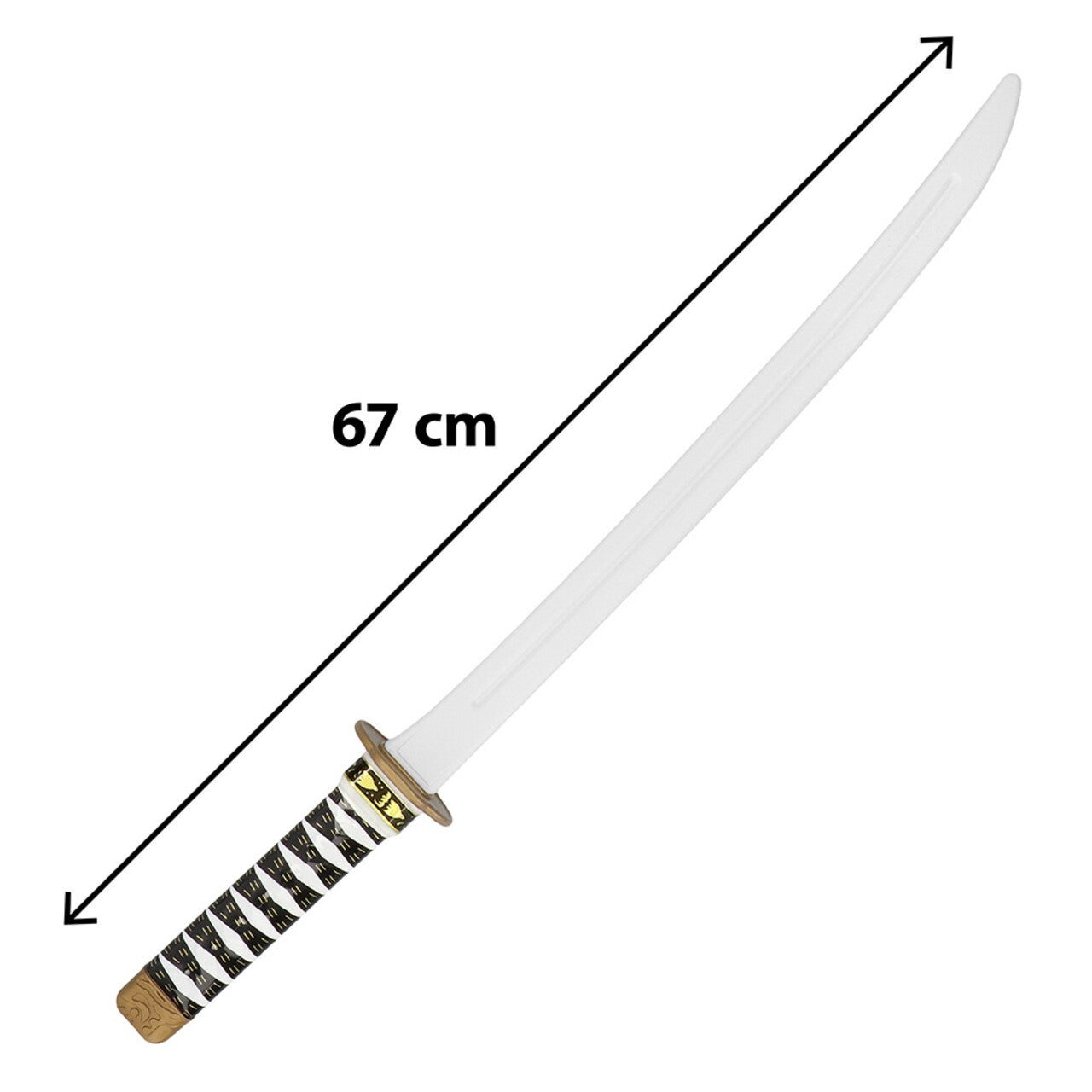 Op deze afbeelding zie je een Accessoires, van het merk Boland. Ninjazwaard Samurai Hakkie Takkie