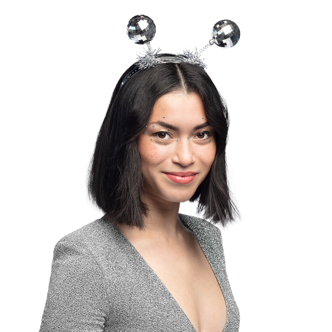 Op deze afbeelding zie je een Accessoires, van het merk Boland. Diadeem Discoballen 3 Kleuren Ass.