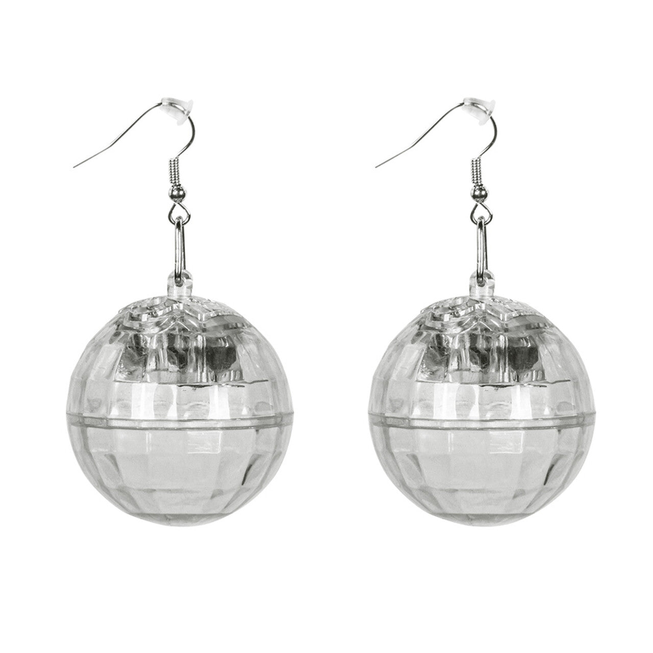 Op deze afbeelding zie je een Accessoires, van het merk Boland. Paar Led Oorbellen Discobal