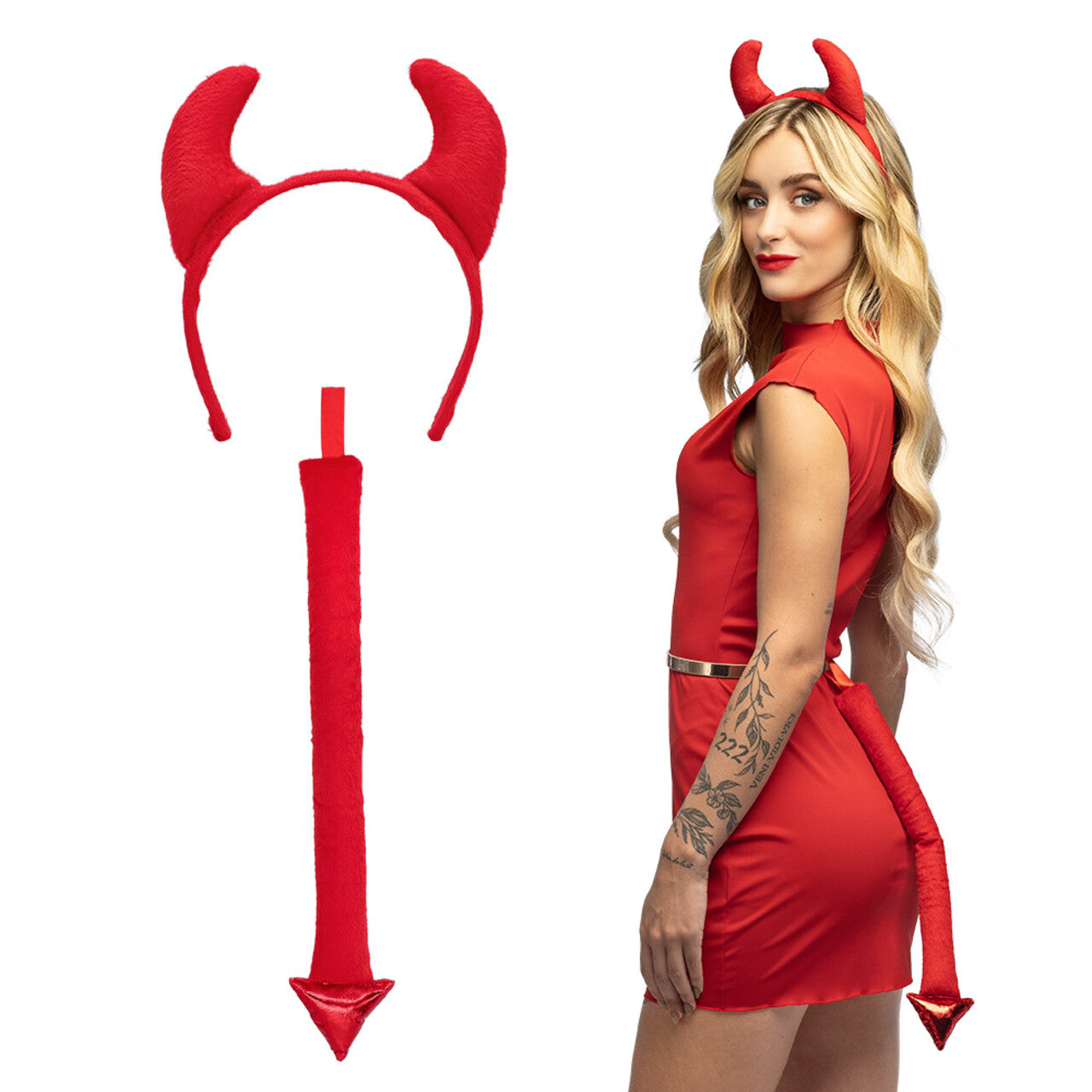 Op deze afbeelding zie je een Accessoires, van het merk Boland. Set Diablo She-Devil