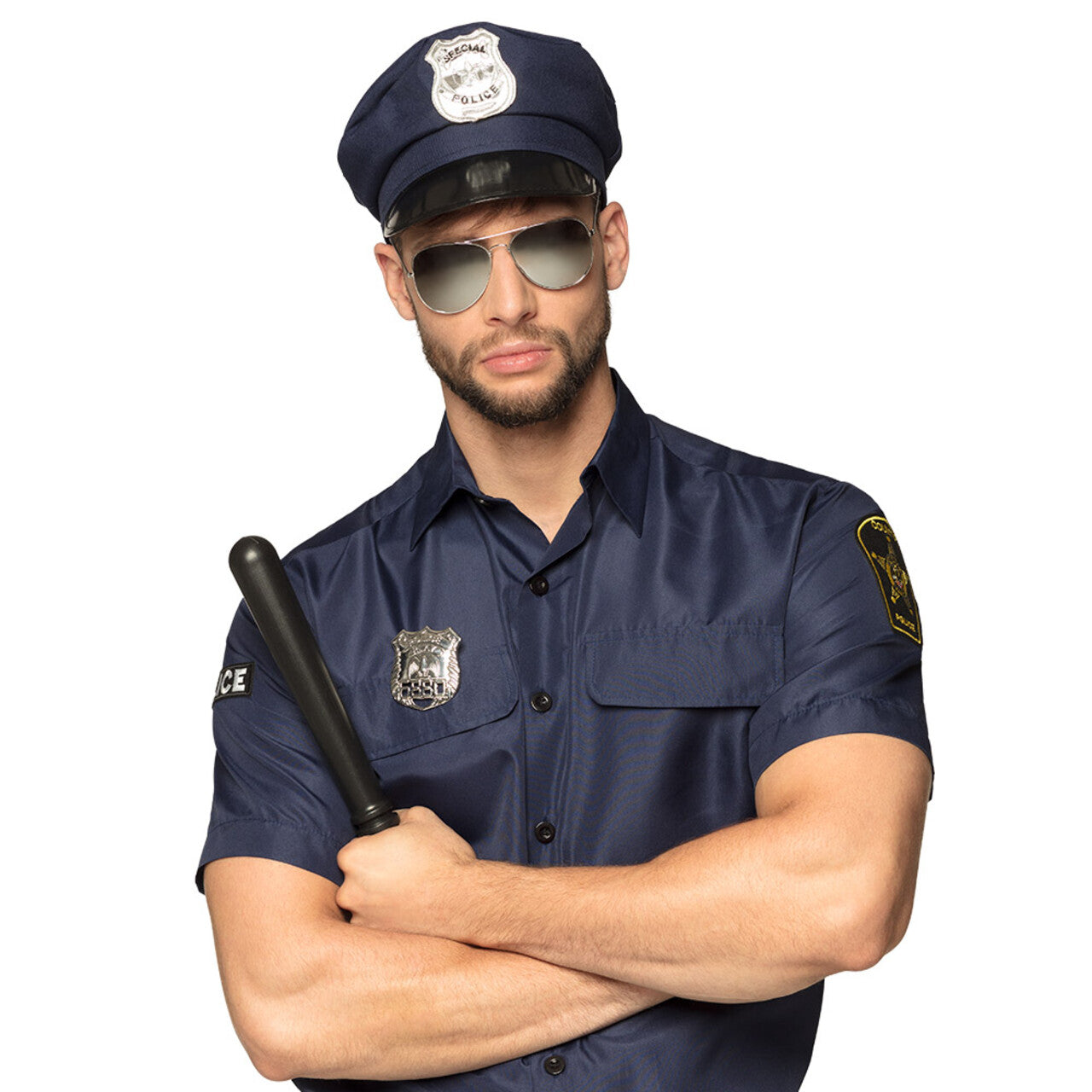 Op deze afbeelding zie je een Accessoires, van het merk Boland. Stoere Politie Accessoire Set 4delig
