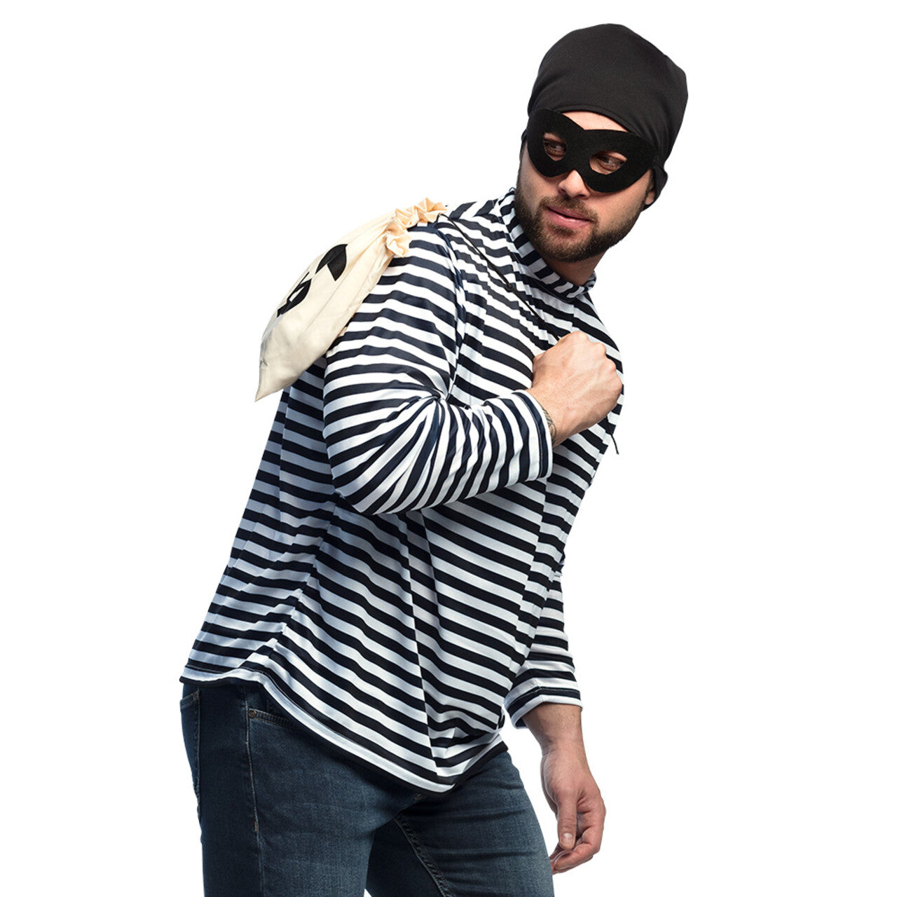 Op deze afbeelding zie je een Kostuums, van het merk Boland. Ready To Steal Inbreker Set Kostuum