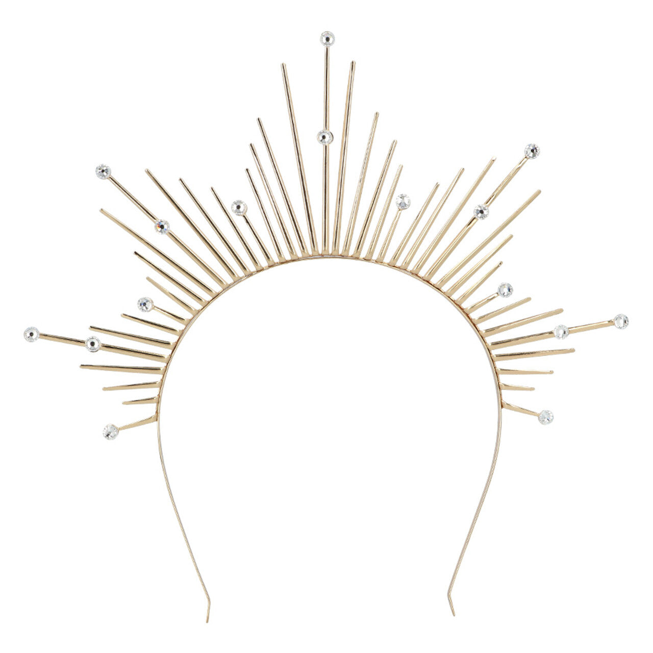 Op deze afbeelding zie je een Accessoires, van het merk Boland. Metalen Diadeem Halokroon Orion