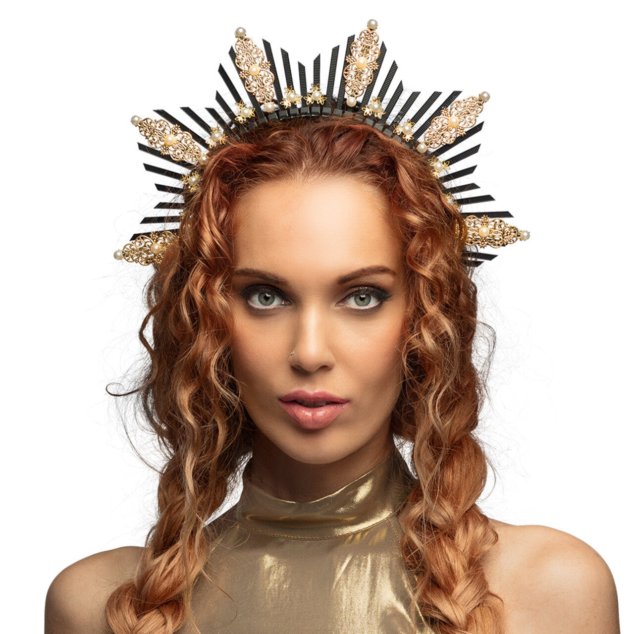 Op deze afbeelding zie je een Accessoires, van het merk Boland. Diadeem Halo Kroon Astra